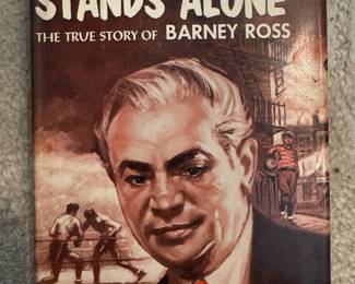 "No Man Stands Alone - The True Story of Barney Ross" by Barney Ross and Martin Abramson - First Edition