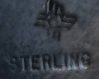 Sterling Silver with Onyx Pendant