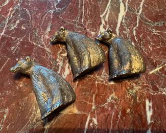 Ann Hand Polar Bear Pins (3 Total)