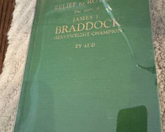 "Relief to Royalty - The Story of James J. Braddock, Heavyweight Champion" by LUD - First Edition