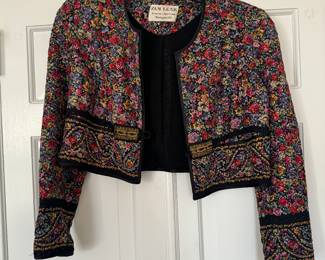 Vintage Women's Van Lear Floral Jacket