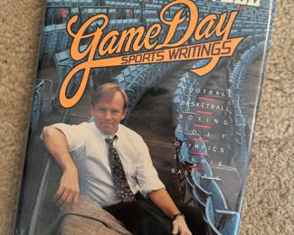 "Game Day Sports Writings" Autographed by the author Thomas Boswell
