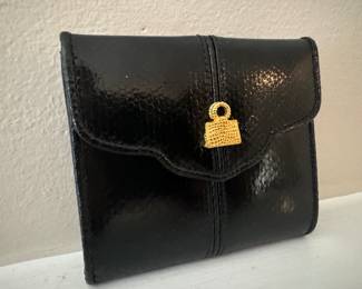 Judith Leiber Patent Leather Wallet