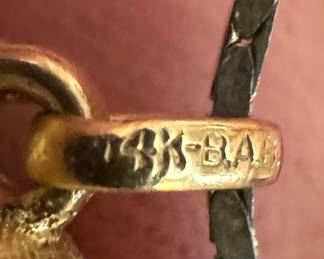 14K Gold Necklace with 14K Gold Heart Pendant