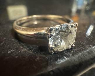 14K Gold Diamond Ring