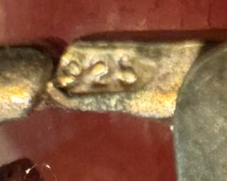 Sterling Silver Necklace with Sterling Silver "L" Pendant