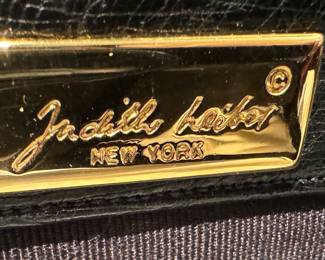 Judith Leiber Leather Handbag