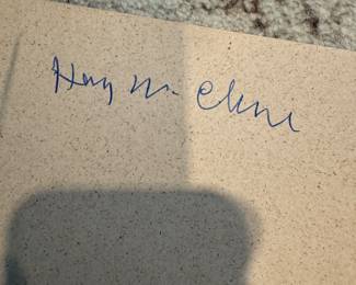 "Souvenir and Other Stories" Autographed by the author Henry W. Clune