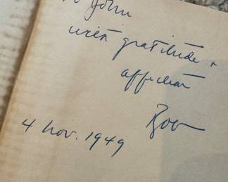 "St Thomas and the World State (Aquinas Lecture 14)" Autographed by the author Robert Maynard Hutchins 