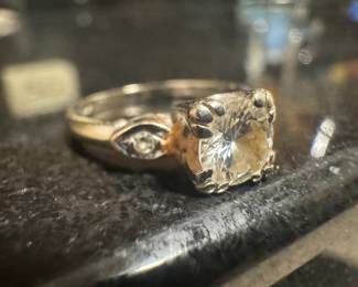 14K Gold Diamond Ring