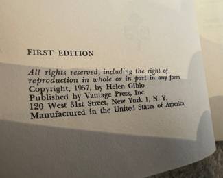 "Footlilghts, Fistfights and Femmes - The Life Story of Jimmy Lake" by Helen Giblo - First Edition