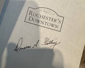 "Images of America - Rochester's Downtown" Autographed by Donovan A. Shilling 