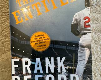 "The Entitled - A Tale of Modern Baseball" Autographed by the author Frank Deford