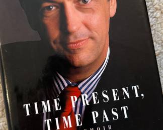 "Time Present, Time Past" Autographed by the author Bill Bradley