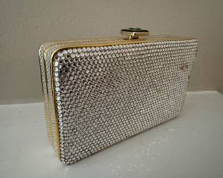 Judith Leiber Silver & Gold Clutch