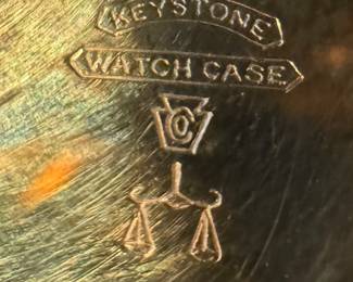 Elgin Keystone Watch Case Pocket Watch