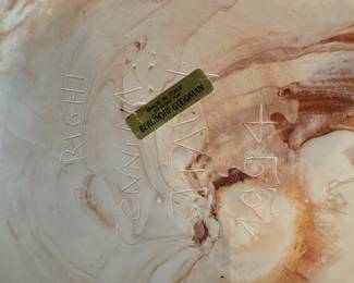 Italian Handmade Bowl Made Expressly for Bergdorf Goodman 1994