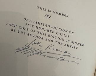 "The American Sporting Scene" Autographed by the author & artist John Kieran