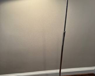 Vintage Koch & Lowy Adjustable Chrome Floor Lamp (2 Available)