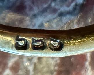 14K Gold Heart Pendant