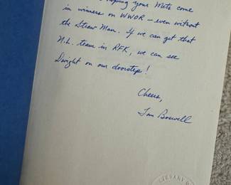 "Game Day Sports Writings" Autographed by the author Thomas Boswell