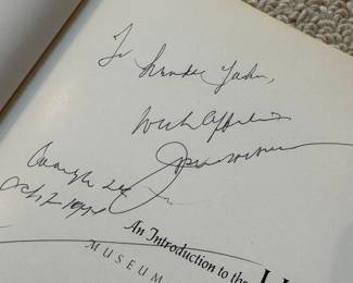 "An Introduction to the Hirshhorn / Museum & Sculpture Garden" Autographed by the author James T. Demetrion 