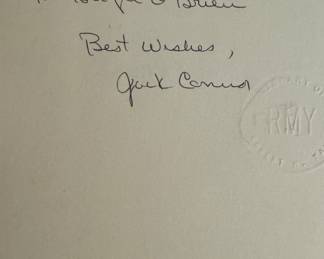 "Leahy's Lads - The Story of the Famous Notre Dame Football Teams of the 1940's" Autographed by the author Jack Conner