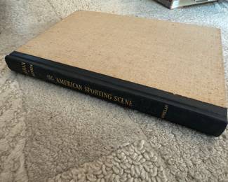 "The American Sporting Scene" Autographed by the author John Kieran