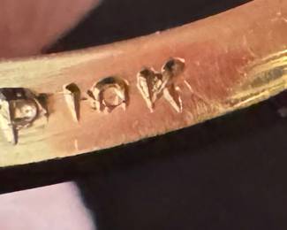 10K Gold Jeweled Ring