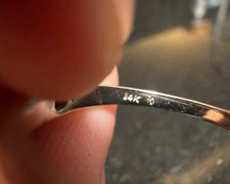 14K Gold Diamond Ring