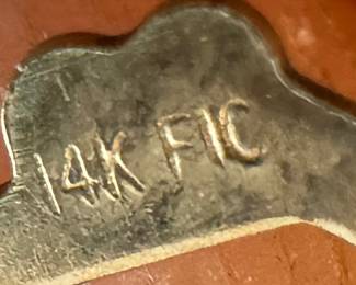 14K Gold Pearl Necklace