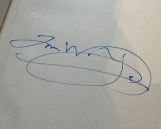 "In Our Time" Autographed by the Author Tom Wolfe