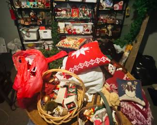 Lots of Christmas items