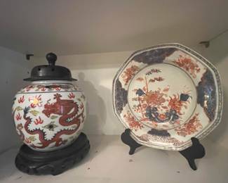 Asian plates accessories