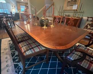 Beautiful dining room table and chairs