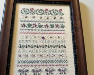 Vintage needlepoint