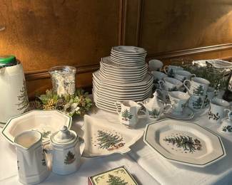 Christmas China and serveware