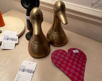  Pair of Duck Bookends