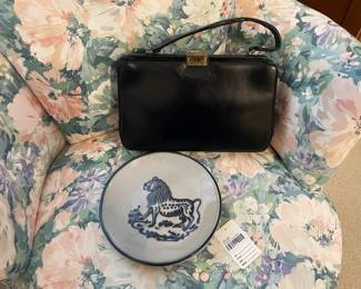 Ceramic Lion Plate