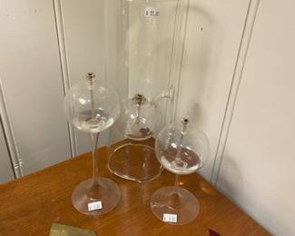 Glass Oil Lamps