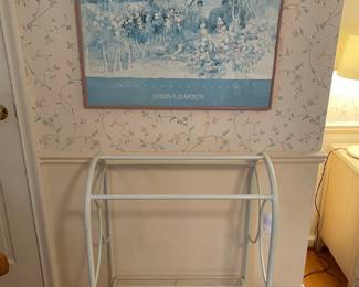 Wrought Iron Blanket Rack