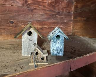 birdhouses