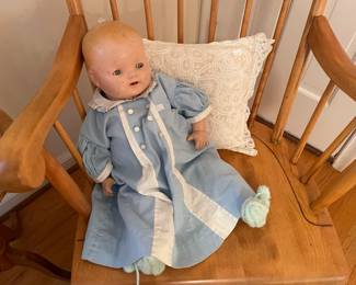 Baby Dolls, Nichols and stone co rocking chair