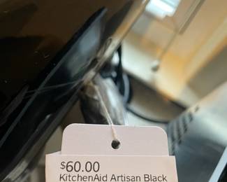 KitchenAid Artisan Black Mixer