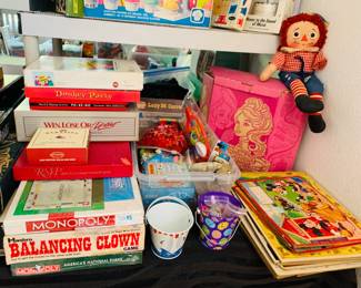 Closeup Vintage Toys