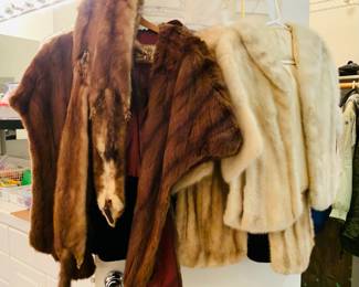 Mink Wraps / Fur Coats