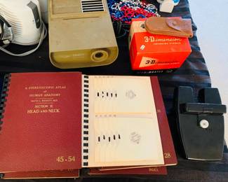 Stereoscope Atlas of Human Anatomy- view master Reels