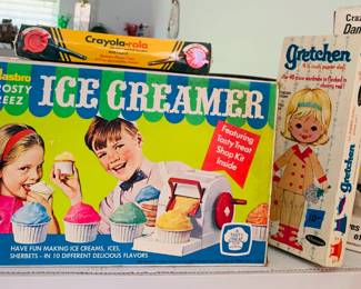 Closeup Vintage Toys