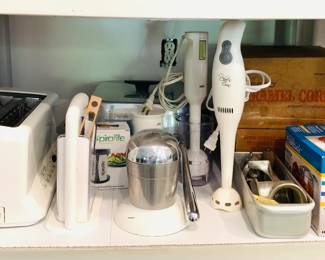 Closeup of Kitchen Appliances