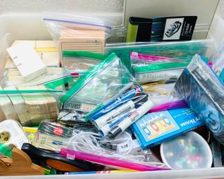 Closeup Office Items